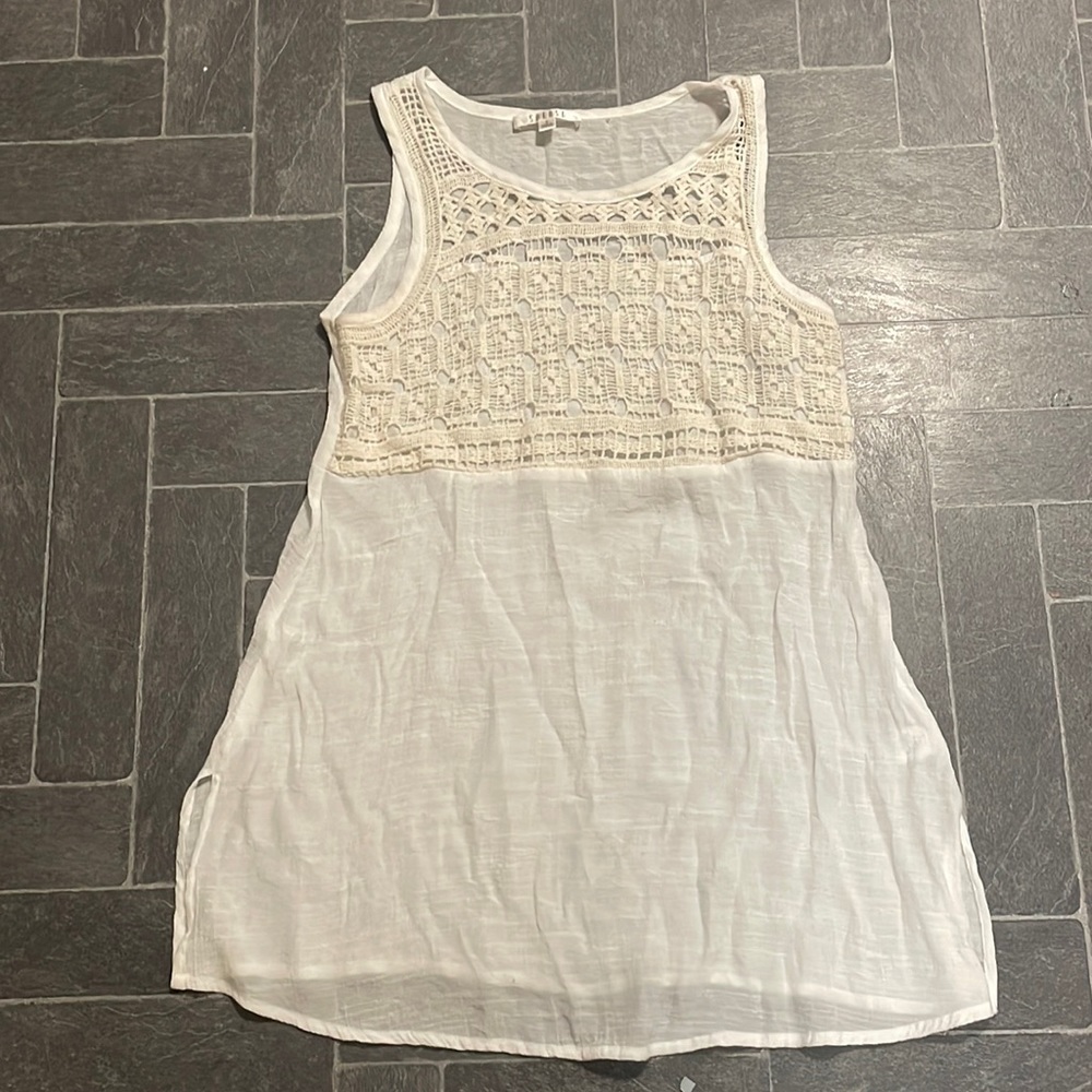 Linen tank top SM
